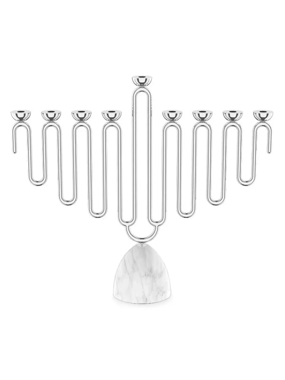 NWB Anna New York Coluna Menorah Silver/Carrara Size One Size